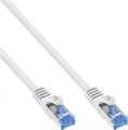 Produktbild: InLine Patchkabel, Cat.6A, S/FTP, TPE (LSZH), CCA, weiß, 10m (72600W)