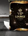 Produktbild: Sanilo Duschvorhang Duschvorhang VIP-Lounge 180 x 200 cm, 100% wasserdicht, inkl. Duschvorhangringe, Anti-Schimmel