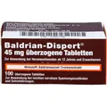 Produktbild: Baldrian Dispert 45 mg überzogene Tabletten 100 St