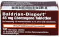 Produktbild: Baldrian-Dispert 45 mg überzogene Tabletten, 100 St. Tabletten