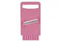 Produktbild: Gemüsehobel mit Hackvorrichtung rosa 18 x 9 cm Gurkenhobel Buchsteiner Hansi