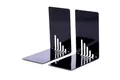 Produktbild: MAUL Buchstütze aus Metall (2er Pack) 14x8,5x14cm | Bücherhalter, Organzier für Kinder, Bücher, Büro, Regal | Bücherstütze möbelschonend aus stabilem Metall | Stilvoller Buchhalter | Schwarz