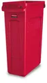 Produktbild: Rubbermaid 0086876227949 Wertstoffbehälter 87l (B x H x T) 279 x 762 x 558mm Rot 1St.
