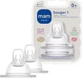 Produktbild: MAM Sauger Gr.1 0+ Monate Silikon 2 St