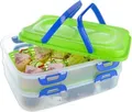 Produktbild: ORION Tragbare Lebensmittelbehälter für PICKNICK / Lunchboxen mit Tragegriffen