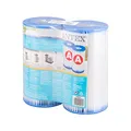 Produktbild: Intex 29002 29002 Poolpumpe Ersatzfilterkartusche, Filterpumpe, kristallklar, Poolwasserfilter, Umwälzung, Filterkartusche im Doppelpack