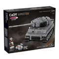 Produktbild: CaDA C61071W Panzer Tiger I 1:35 Grau RC 2.4GHz Klemmbausteine Bricks Set