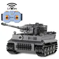 Produktbild: JAMARA CaDA Panzer Tiger 1:35 grau 2,4GHz Bricks RC Einsatzfahrzeug