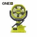 Produktbild: Ryobi ONE+ 18V Akku Clip Ventilator RCF18-0 ohne Akku + Ladegerät