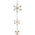 Produktbild: Konstsmide LED Lichtervorhang 3 Acryl Schneeflocken 6132-103 ELC-830315