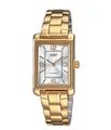 Produktbild: Casio Damenarmbanduhr Gold Rechteckig LTP-1234PG-7A