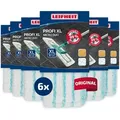 Produktbild: Leifheit Wischbezug Ersatz Bezug Profi XL micro duo 6er Set