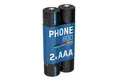 Produktbild: ANSMANN AG Telefon Akku AAA 800mAh 1,2V, 2 Stück, DECT Akku 800 mAh (1.2 V)