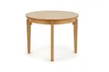 Produktbild: designimpex Design Esstisch HAS-111 Massivholz ausziehbar Tisch Echtholzfurnier, Farbe:Honigeiche
