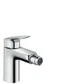 Produktbild: hansgrohe Logis Einhebel-Bidetarmatur, Komfort-Höhe 100mm mit Zugstangen-Ablaufgarnitur, Chrom
