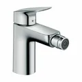 Produktbild: Hansgrohe Einhebel-Bidetarmatur Logis 100 mit Zugstangen-Ablaufgarnitur 71200000