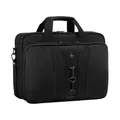 Produktbild: WENGER Legacy Black Series Brief Laptop-Tasche zum Umhängen, Notebook bis 16 Zoll, Tabletfach, Aktentasche, 15 l, Büro Business Uni, Schwarz, 653630