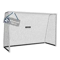 Produktbild: Hudora Fussballtor Advanced 300 (hochwertig, langlebig, einfacher Aufbau) weiss - 300x200x120cm