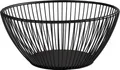 Produktbild: APS Brotkorb SVART, Metall, (1-tlg), rund, stapelbar & spülmaschienengeeignet