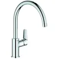 Produktbild: Grohe BauEdge Spültisch-Einhebelmischer 31367001 chrom, hoher, schwenkbarer Auslauf