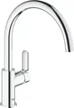 Produktbild: Grohe BauEdge Einhand-Spültischarmatur, Ausladung 223mm, hoch, schwenkbar, 31367001