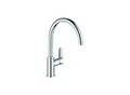 Produktbild: Grohe BauEdge Spültisch-Einhebelmischer 31367001 chrom, hoher, schwenkbarer Auslauf