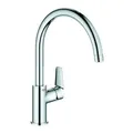 Produktbild: Grohe Spültisch-Einhebelmischer BauEdge chrom, hoher, schwenkbarer Auslauf