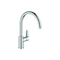 Produktbild: Grohe BauEdge Spültisch-Einhebelmischer 31367001 chrom, hoher, schwenkbarer
