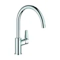 Produktbild: Grohe Einhand Spültischbatterie BauEdge 31367_1 hoher Auslauf Grohe ZERO chrom