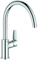 Produktbild: GROHE Einhand-Spültischbatterie BauEdge 31367001 hoher Auslauf chrom