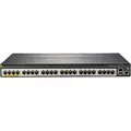 Produktbild: Hewlett Packard Enterprise Hpe Aruba 2930m 24 Smart Rate PoE+ 1-Slot - Switch - 24 Anschlüsse - L3 - Verwaltet - stapelbar