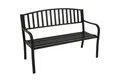 Produktbild: DEGAMO Gartenbank NEWPORT, 2-sitzer, Metall schwarz