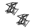 Produktbild: ConStands Motorradheber 2x Hydraulische Hebebühne für Chopper / Custombike # Midlift XL schwar