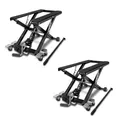 Produktbild: 2x Hydraulische Hebebühne für Chopper / Custombike ConStands Midlift XL schwarz