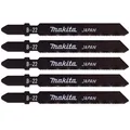 Produktbild: Makita Stichsägeblätter A-85737, B-22, für Metall und Kunststoff, 5 Stück