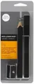 Produktbild: Black Pencil Set With Cap And Sharpener | Bleistift-Set | Deutsch | 2016
