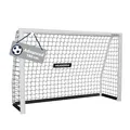 Produktbild: HUDORA Fußballtor Advanced 120/180/240/300 - Fußballtor für Kinder/Jugendliche & Erwachsene - Outdoor-Fußball-Tor für Garten - Wetter- & standfestes Fußball-Trainingstor mit engmaschigem Netz