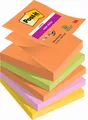 Produktbild: POST-IT R330-5SS-BOOS Haftnotizblock Z-Notes Boost - 76 x 76 mm, 5x 90 Blatt, so