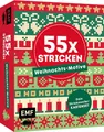 Produktbild: 55 x stricken - Weihnachts-Motive: Deine Strickmustersammlung als Kartenset