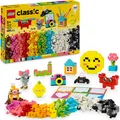 Produktbild: LEGO Classic Kreative Spaßbox, bunte Bausteine für fantasievolle Rollenspiele, Bauset für Anfänger, Spielzeug für Mädchen und Jungen ab 5 Jahren, Modelle zum Umbauen 11042