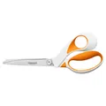 Produktbild: Fiskars Schneiderschere, Länge: 23 cm, Rostfreie Stahl-Klinge/Kunststoff-Griffe, Orange, RazorEdge, 1070079
