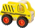 Produktbild: small foot Baufahrzeug aus Holz, mit Ladefläche und gummierten Rädern, für Kinder ab 18 Monaten, 11096