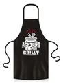 Produktbild: YORA Grillschürze für Männer Vatertagsgeschenk - Kochschürze lustig [inkl. Urkunde] - lustige Geschenke zum Vatertag - Geschenkideen Opa & Papa - Leute (Opa grillt)