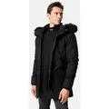 Produktbild: trueprodigy Parka Julius mit abnehmbarer Kapuze schwarz L