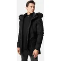 Produktbild: Julius Herren Parka hochschließender Kragen Schwarz L - Schwarz - L