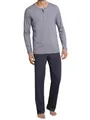 Produktbild: Schiesser Herren, Pyjamaset, Anthrazit_159630, 62 Große Größen
