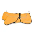 Produktbild: Wolters Hundejacke Cape Drizzle | Ganzjahresjacke für Hunde in der Farbe Orange | Größe 48 (Rückenlänge 46-48 cm)