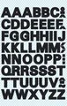 Produktbild: Avery Zweckform® 3780 3780 Buchstaben-Etiketten - A-Z, 9,5 mm, schwarz, selbstkl