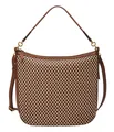 Produktbild: FOSSIL Jolie Hobo Bag Umhängetasche Tasche Multi Brown braun schwarz Neu