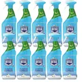 Produktbild: 10 Flaschen Antikal Express Kalkreiniger Spray à 800 ml – Kraftvoll gegen Kalk & Seifenreste – Für Bad, Dusche, Küche & Fliesen, strahlend Rein nach nur einem Wisch ohne Nachpolieren